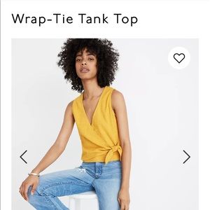 Madewell Wrap-Tie Tank Top